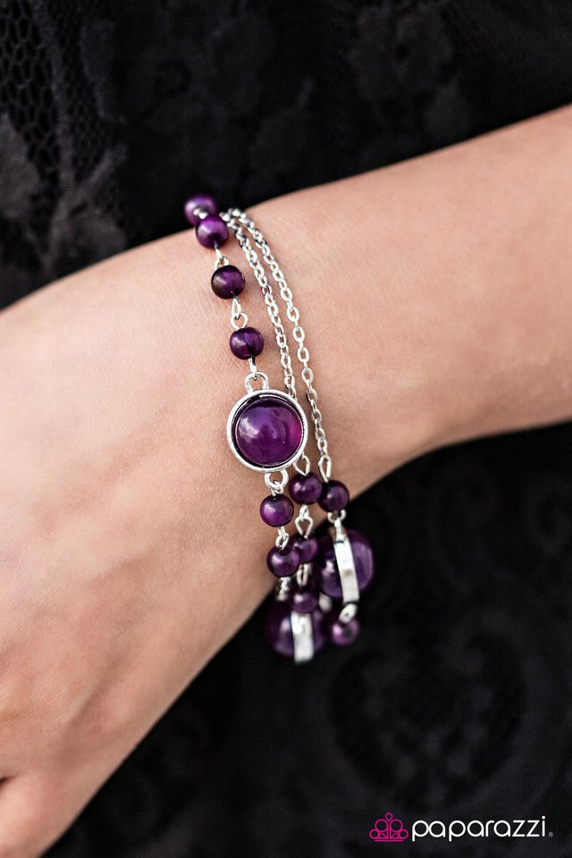 Paparazzi Bracelet ~ Daylight Dreaming - Purple