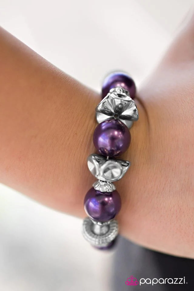 Paparazzi Bracelet ~ Gondola Ride - Purple