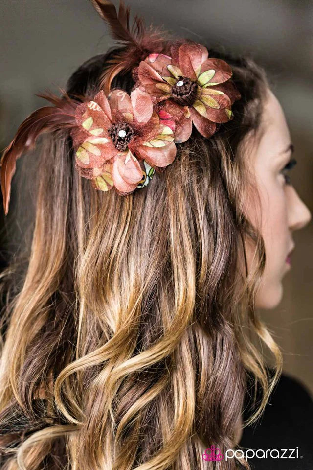 Paparazzi Hair Accessories ~ Fantastically Fabulous - Brown