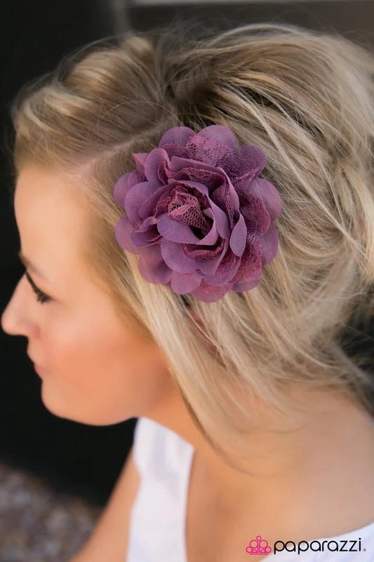 Paparazzi Hair Accessories ~ Setting The Tone - Purple