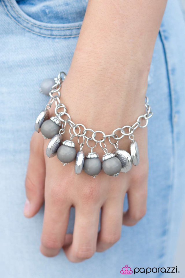 Paparazzi Bracelet ~ Something Old, Something New - Silver