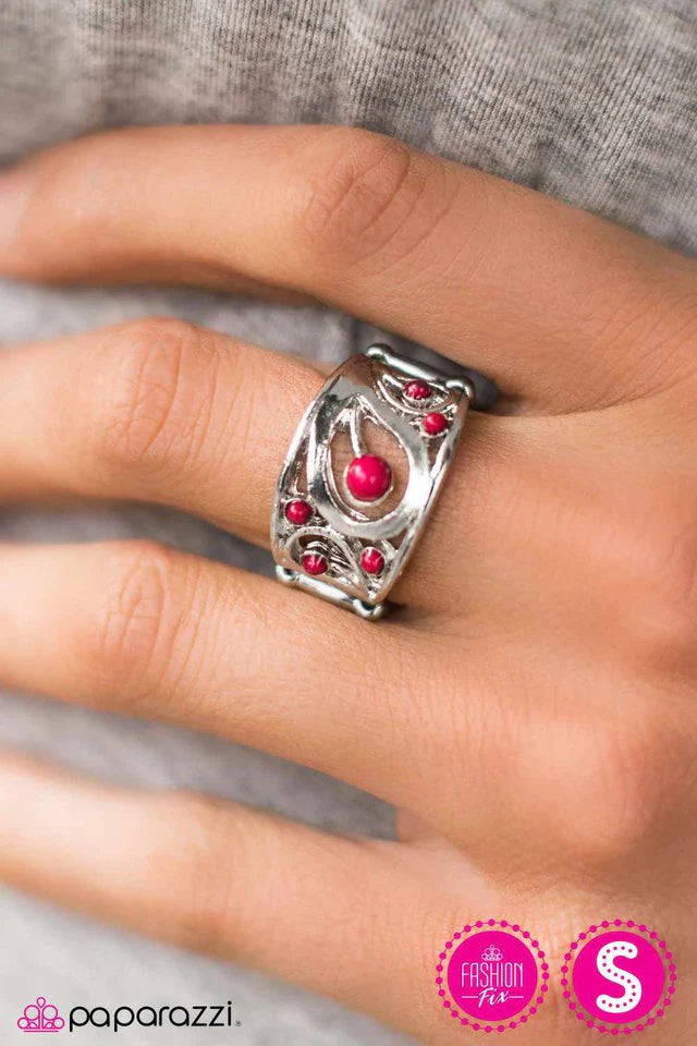 Anillo Paparazzi ~ Movimiento sutil - Rosa