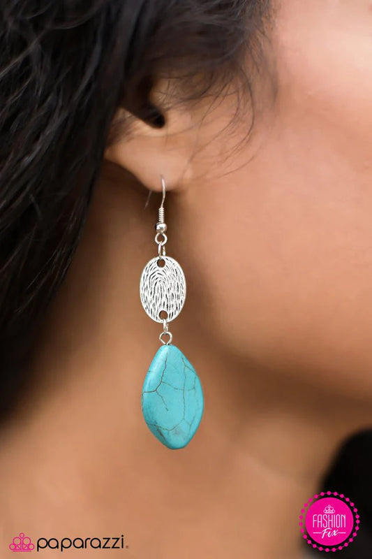 Pendiente Paparazzi ~ On The Hunt - Azul