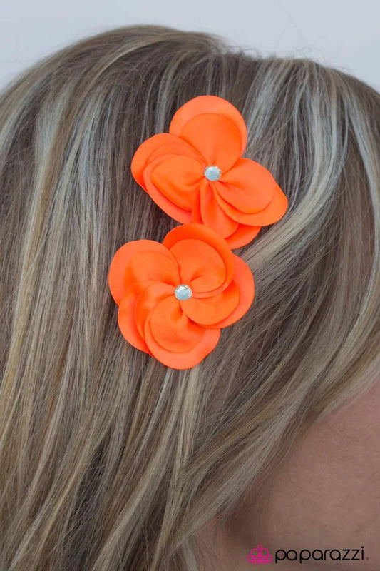 Paparazzi Hair Accessories ~ Fun, Fun, Fun! - Orange