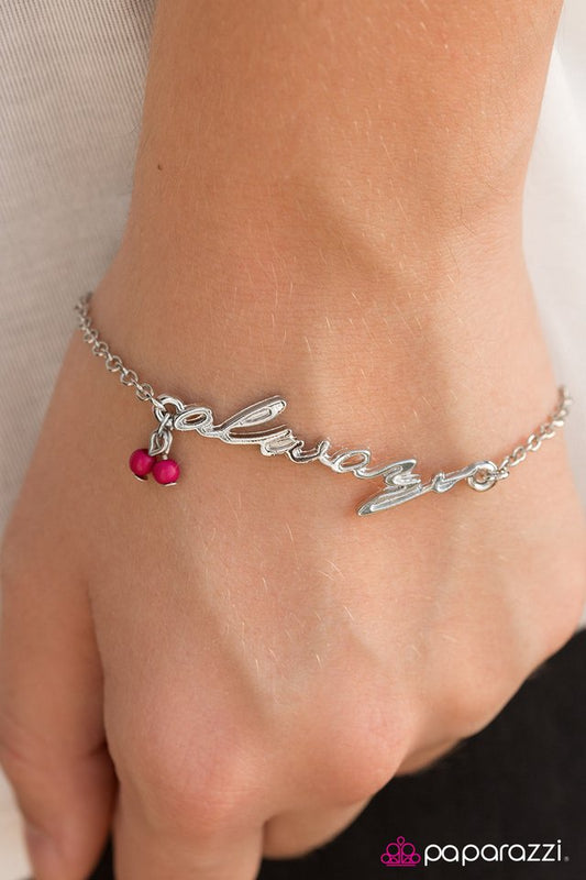 Pulsera Paparazzi ~ Esto te lo prometo - Rosa