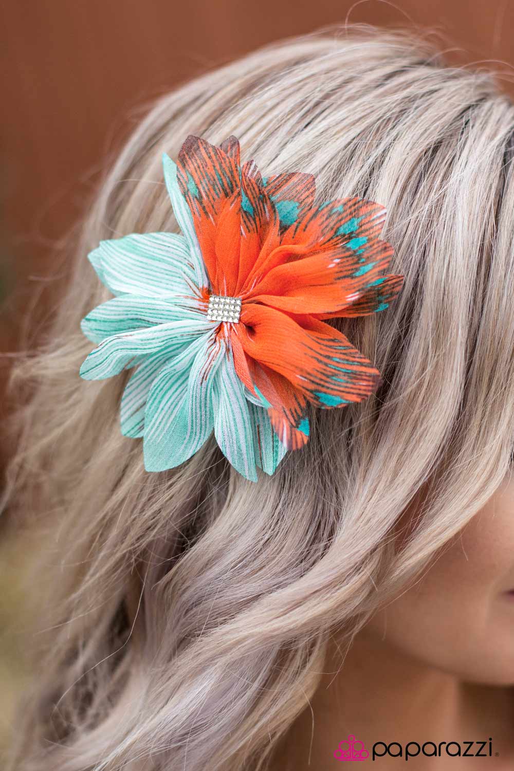 Paparazzi Hair Accessories ~ BUSTLE and Flow  - Orange