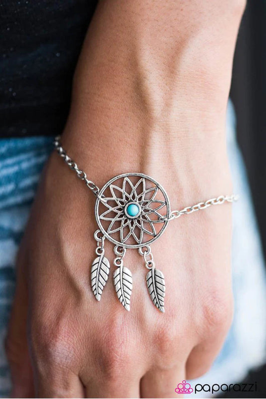Paparazzi Bracelet ~ Tuscan Dreams - Blue