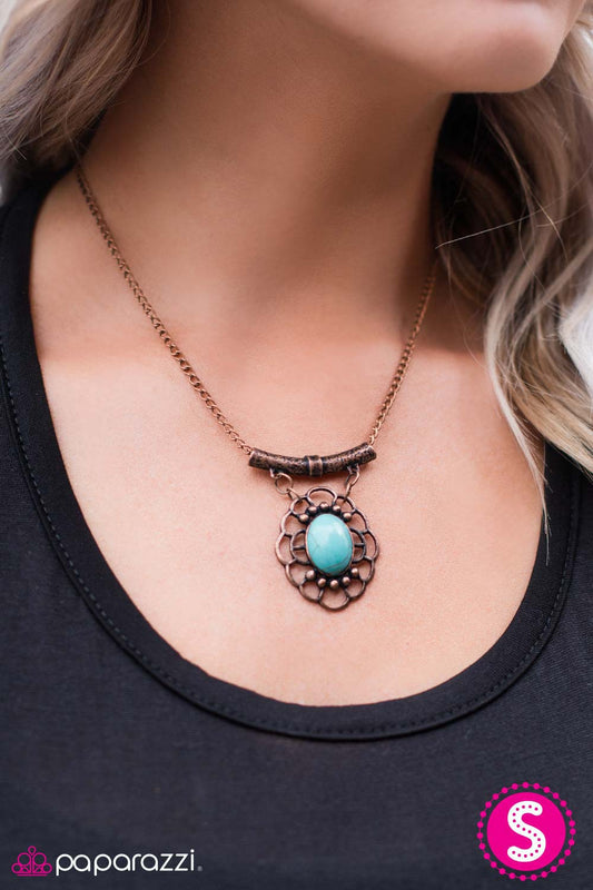 Paparazzi Necklace ~ Canyon Cruiser - Copper