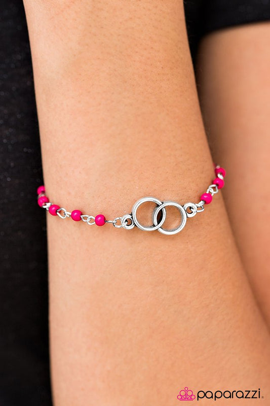 Paparazzi Bracelet ~ Join The Club! - Pink