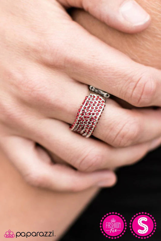 Paparazzi Ring ~ Brand SPARKLING New - Red