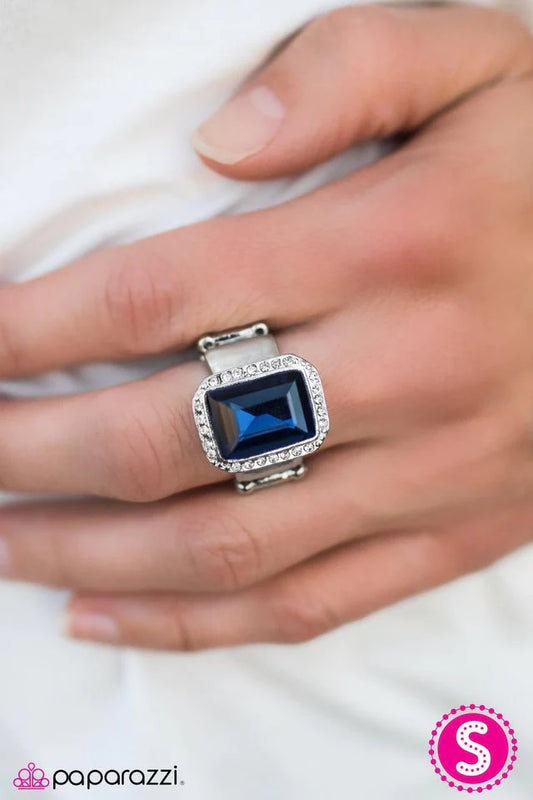 Anillo Paparazzi ~ Queens Court - Azul