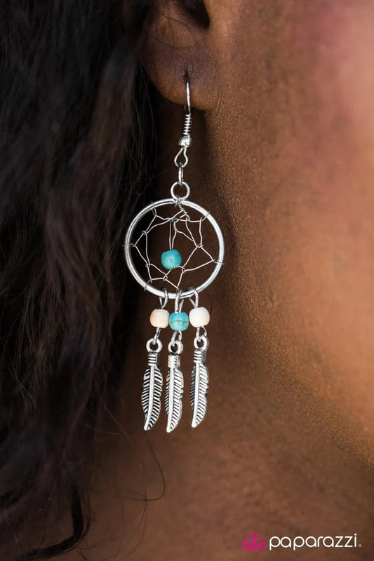 Paparazzi Earring ~ Desert Daze - Multi