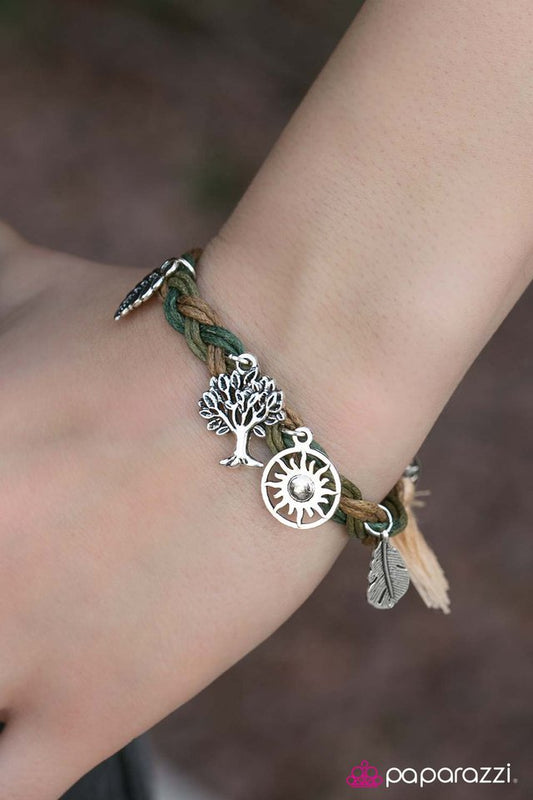 Paparazzi Bracelet ~ Outdoor Enthusiast - Green