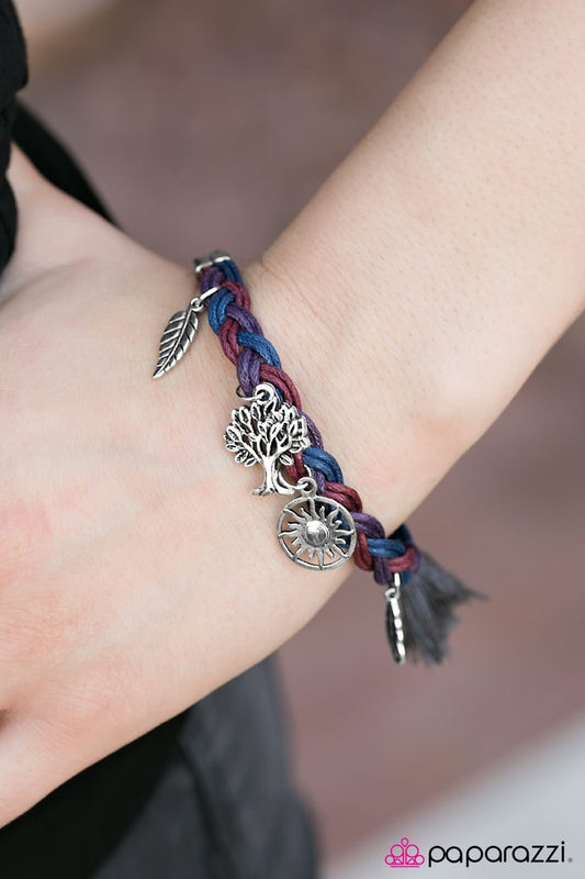 Pulsera Paparazzi ~ Entusiasta del aire libre - Multicolor