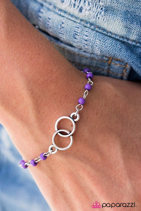 Paparazzi Bracelet ~ Join The Club! - Purple