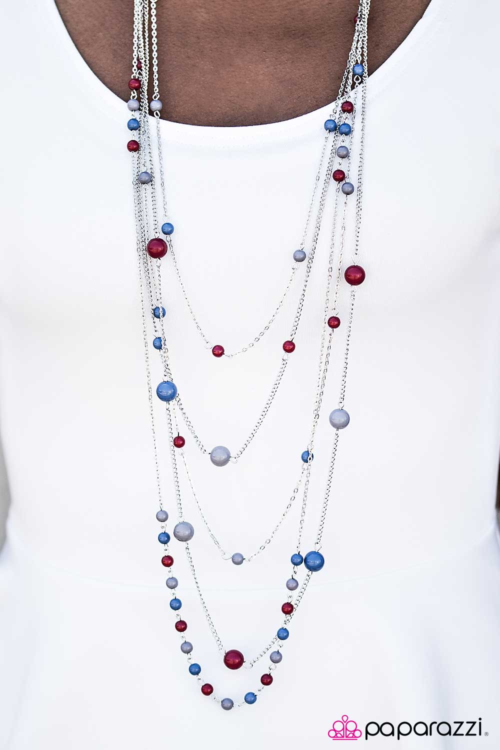 Paparazzi Necklace ~ Cant Stop The Feeling - Multi