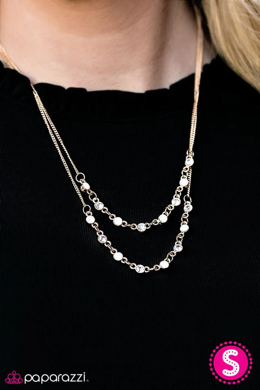 Paparazzi Necklace ~ FIERCEST Of Them All - Gold