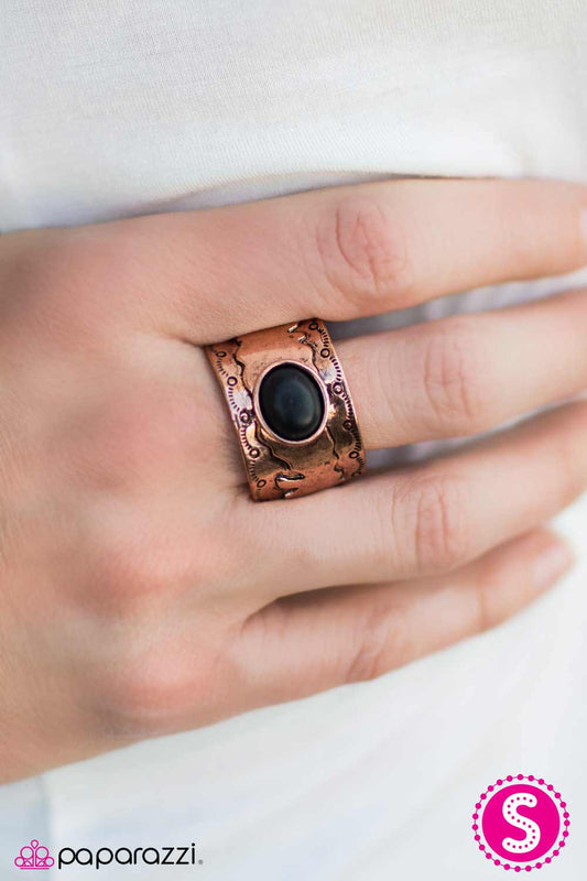 Paparazzi Ring ~ River Quest - Copper