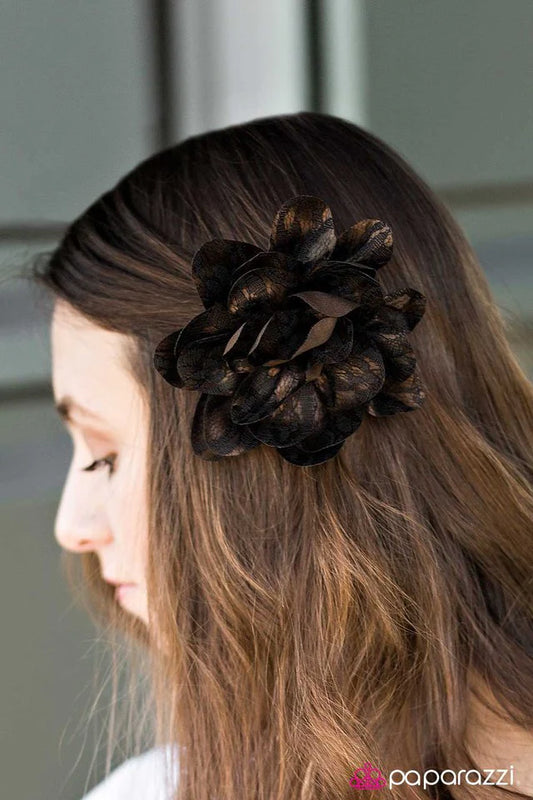 Paparazzi Hair Accessories ~ Laced With Grace - Brown