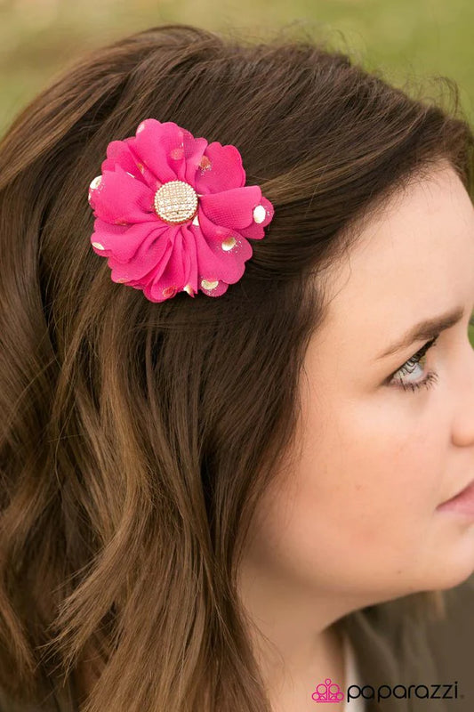 Paparazzi Hair Accessories ~ Can You Keep A Secret? - Pink