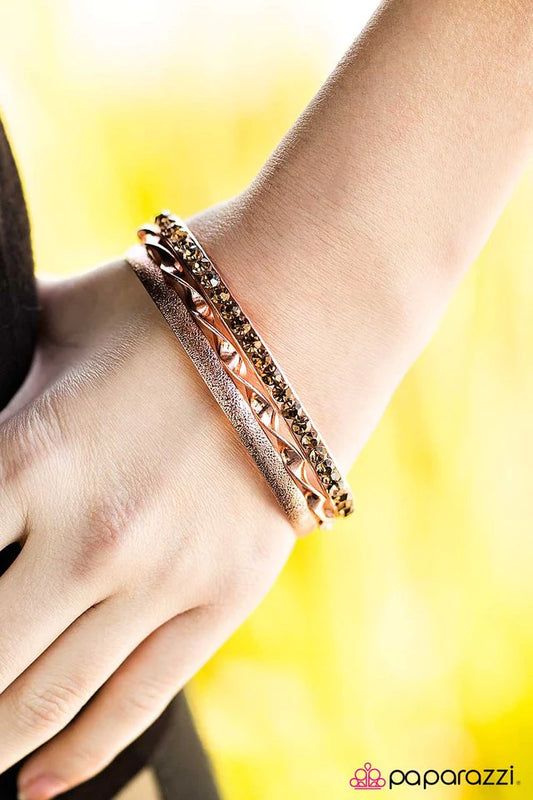 Pulsera Paparazzi ~ Sabes que te gusta - Cobre