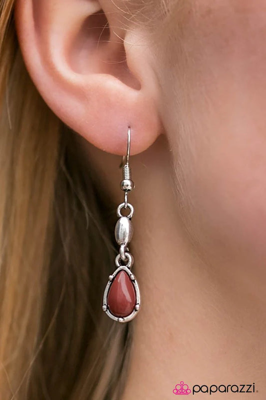 Pendiente Paparazzi ~ Gypsy Jive - Marrón