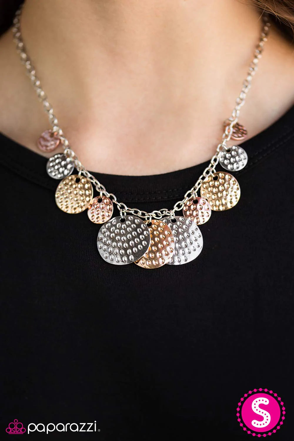 Paparazzi Necklace ~ BAROQUE and Roll - Multi