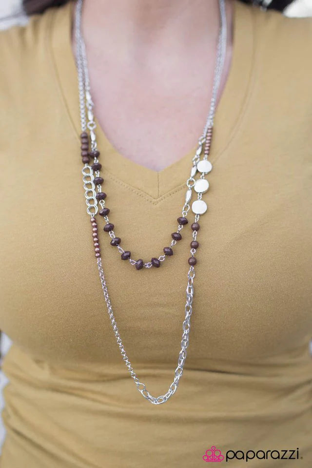 Paparazzi Necklace ~ Rich Riviera - Brown – Paparazzi Jewelry | Online ...