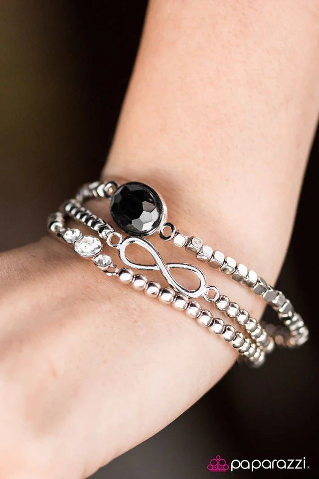 Paparazzi Bracelet ~ Greatest Luxury - Silver