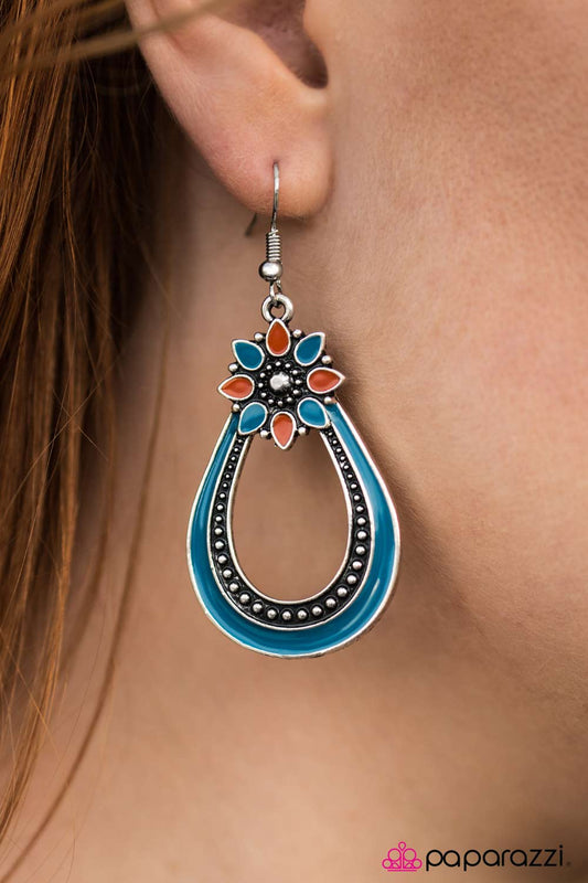 Paparazzi Earring ~ Paradise Garden - Multi