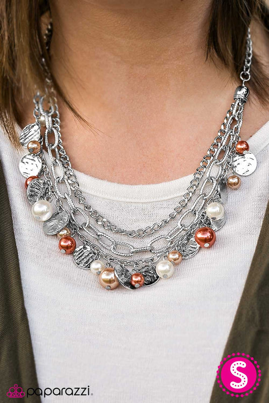 Paparazzi Necklace ~ SEAing Stars - Multi