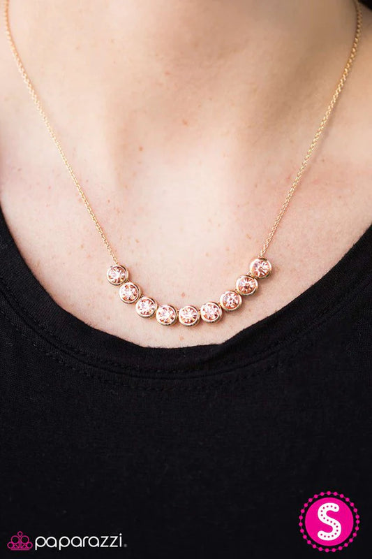 Paparazzi Necklace ~ City Skyline - Gold