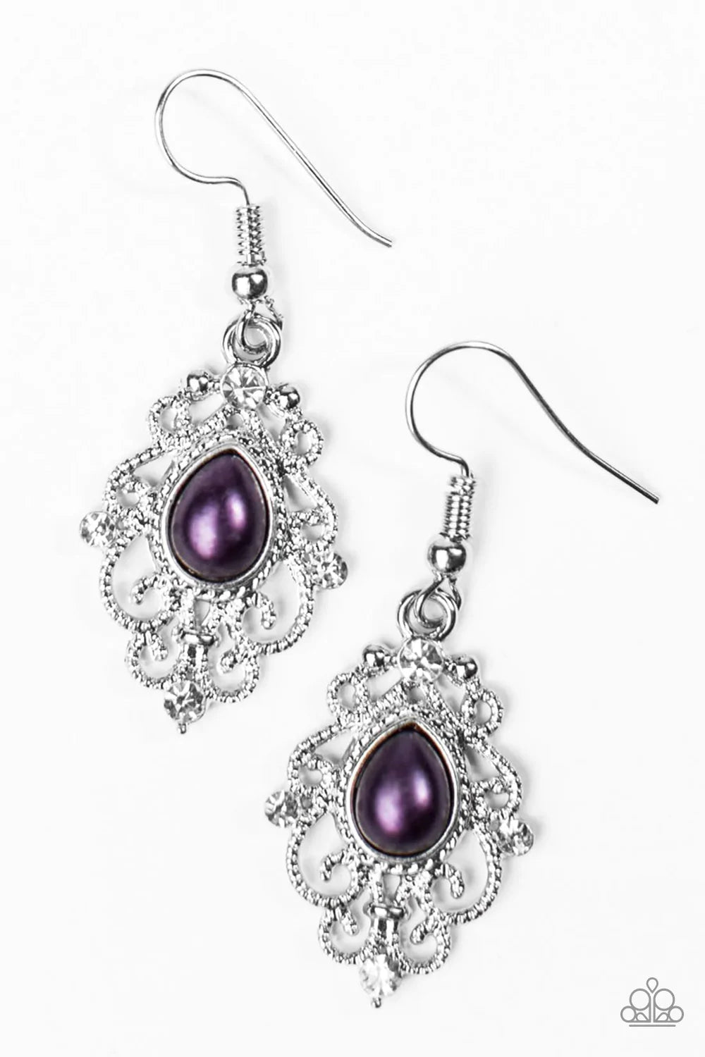 Paparazzi Earring ~ Seize The Moment - Purple