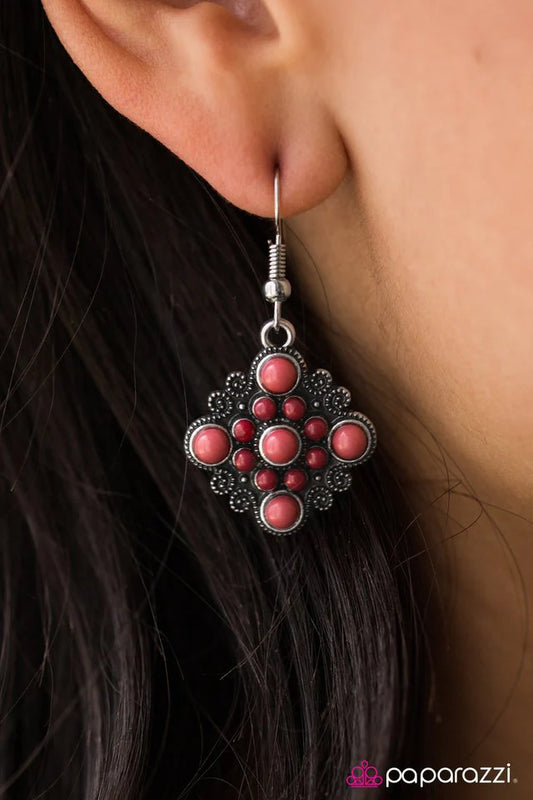 Paparazzi Earring ~ Vintage Vibrato - Multi