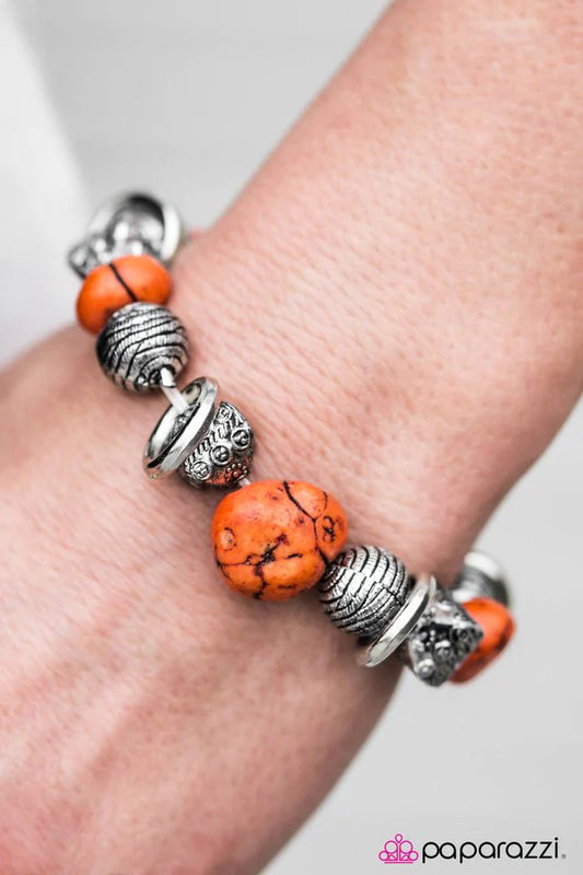 Paparazzi Bracelet ~ National Geographic - Orange