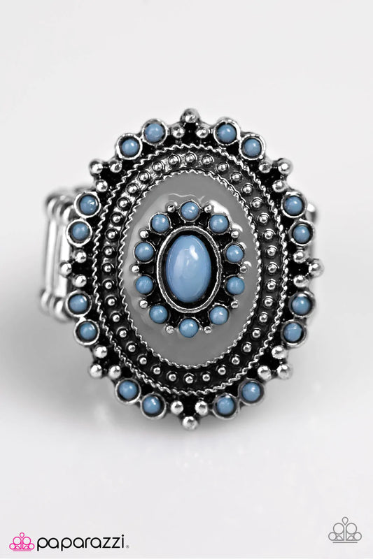 Paparazzi Ring ~ Barcelona Belle - Blue