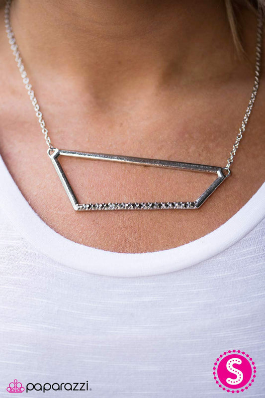 Paparazzi Necklace ~ The Big Dipper - Silver