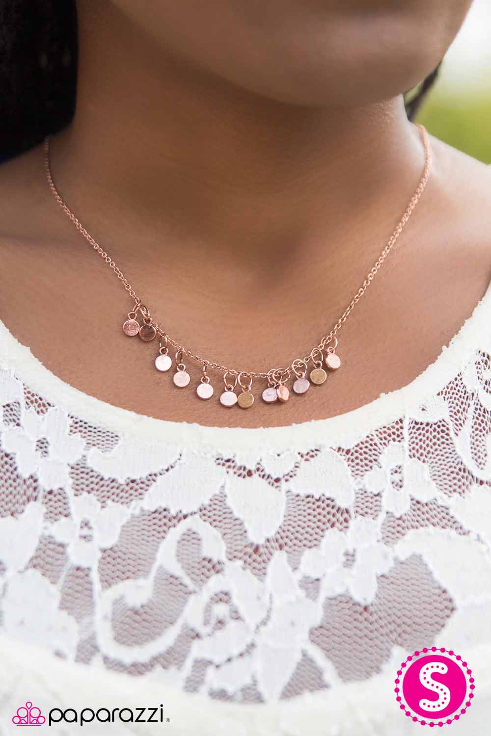 Paparazzi Necklace ~ Soaking Up The Spotlight - Copper