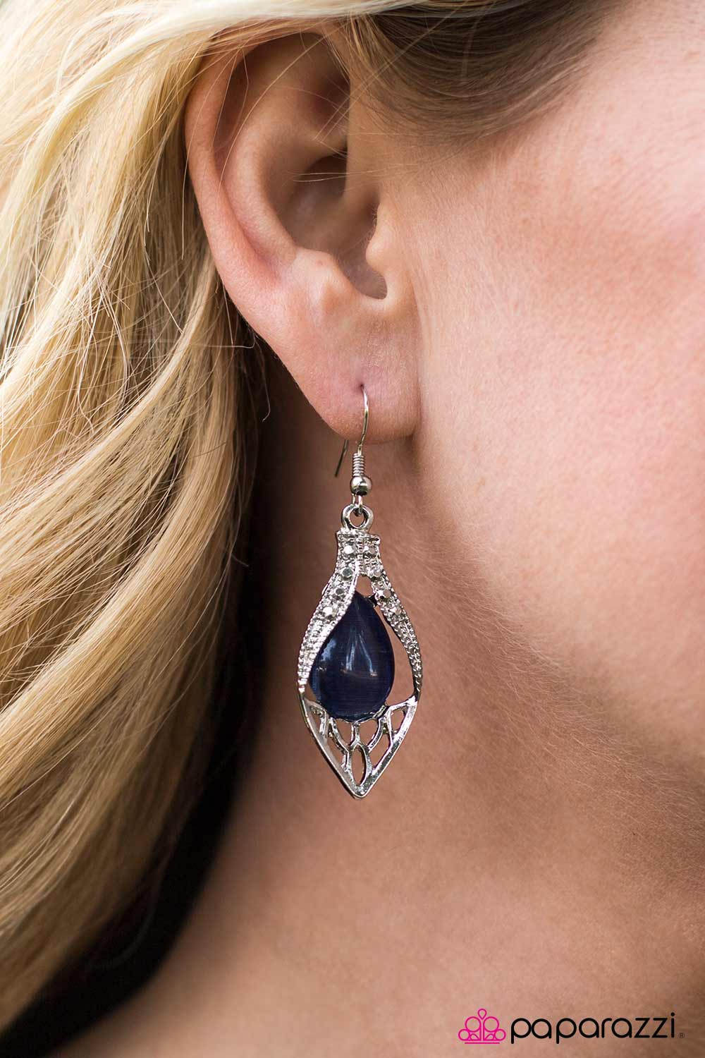 Paparazzi Earring ~ Loyal Royal - Blue