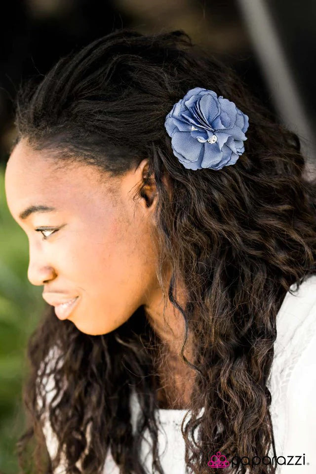 Paparazzi Hair Accessories ~ Compare and Contrast - Blue