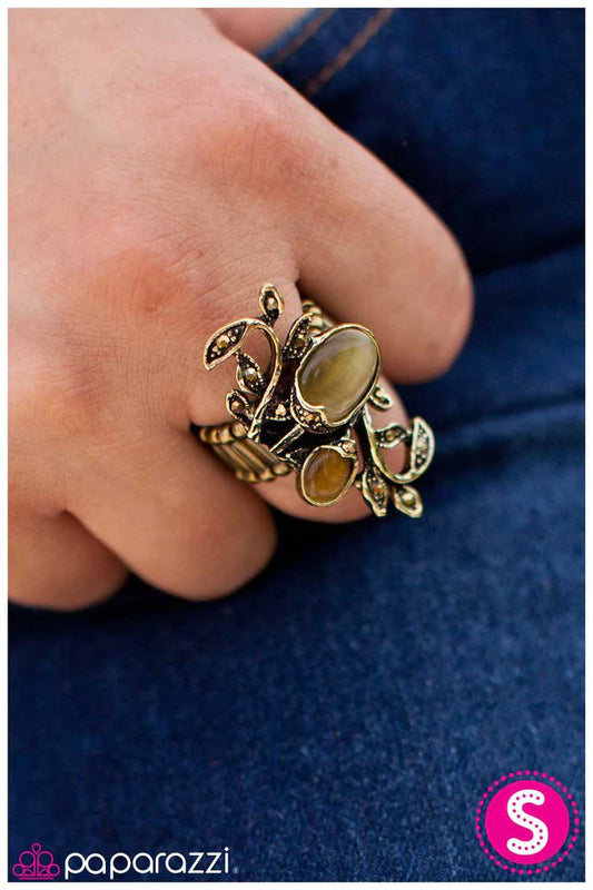 Paparazzi Ring ~ Vining for Attention - Brass