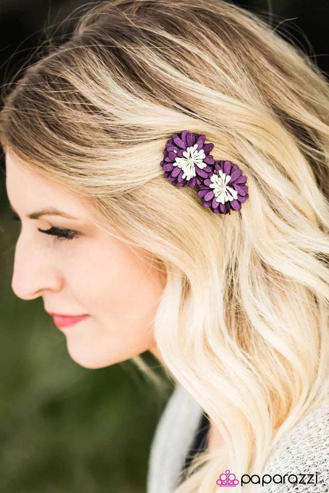 Paparazzi Hair Accessories ~ DAISY For You - Purple