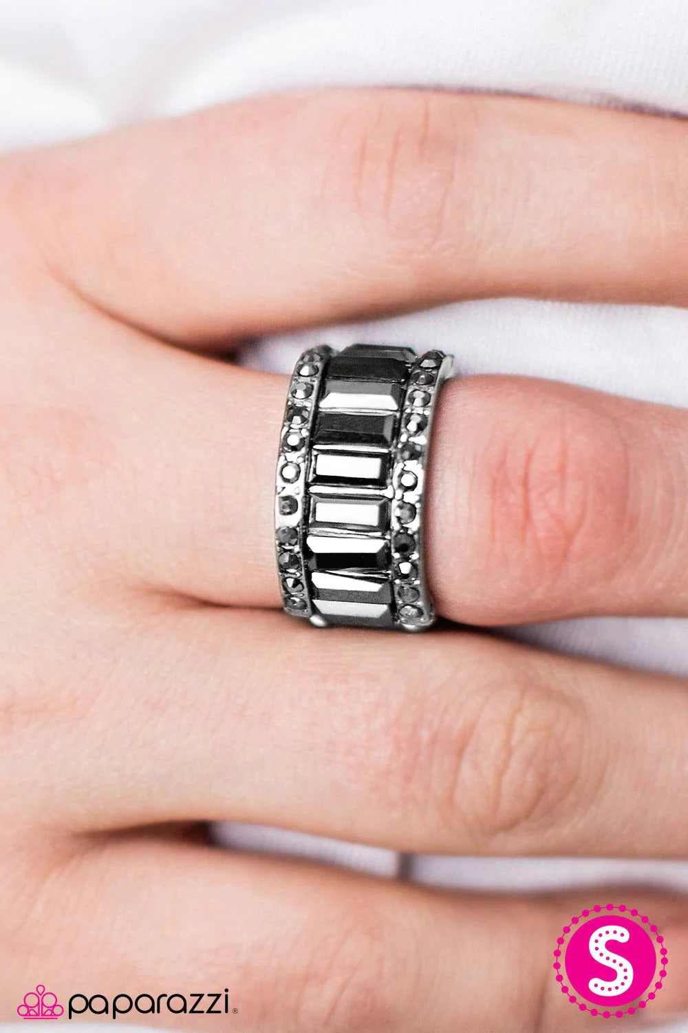 Paparazzi Ring ~ On The Treasure Map - Silver