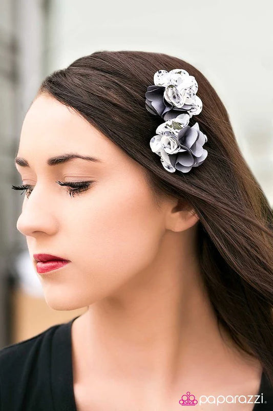 Paparazzi Hair Accessories ~ Dear John - Silver