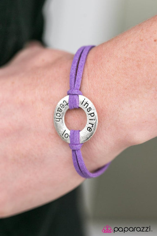 Paparazzi Bracelet ~ Never Stop Dreaming - Purple