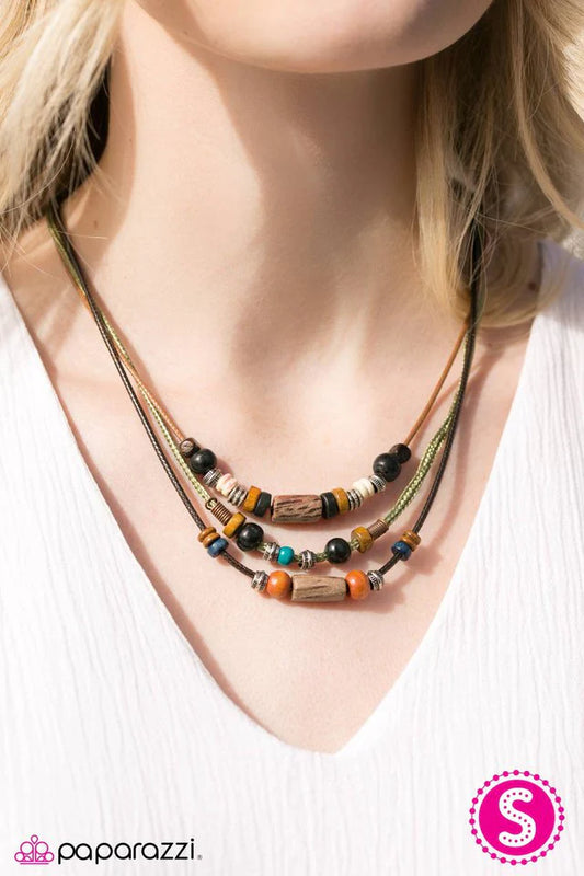 Paparazzi Necklace ~ South Beach - Multi