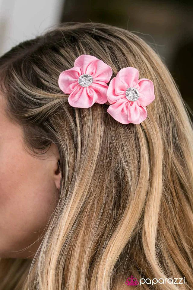 Accesorios para el cabello de Paparazzi ~ Jardín de té - Rosa