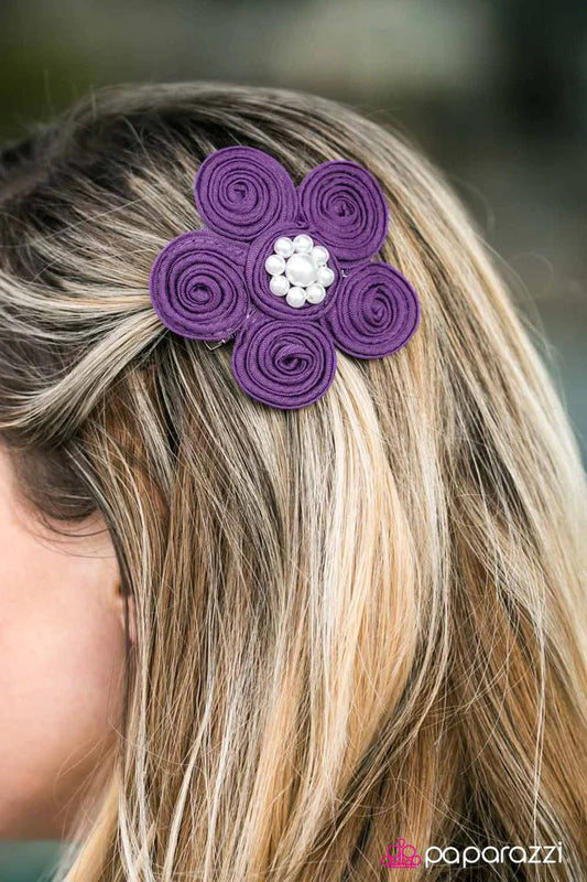 Paparazzi Hair Accessories ~ Curl Up - Purple