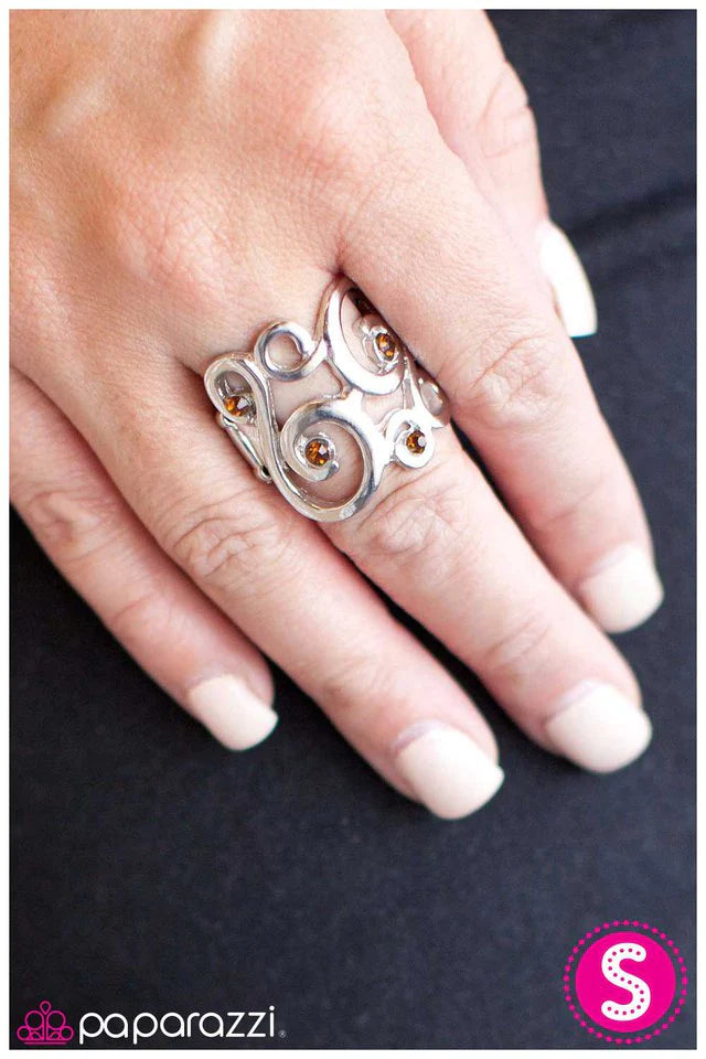 Paparazzi Ring ~ Hitting a High Note - Brown