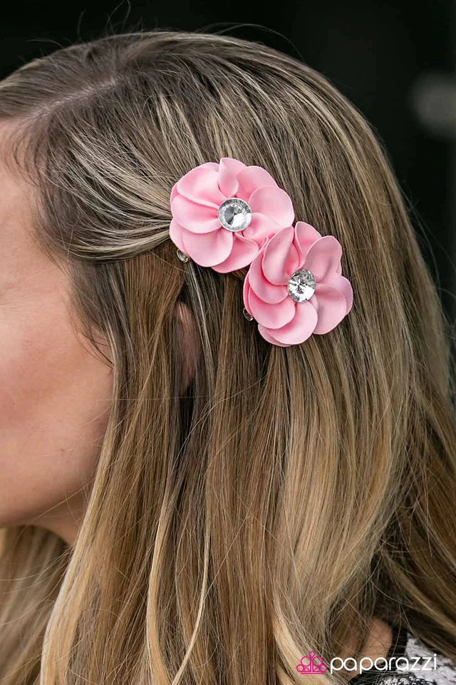 Accesorios para el cabello de Paparazzi ~ Little Darlings - Rosa